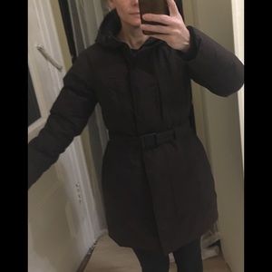 The north face coat.